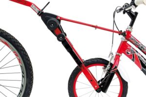 Trail Gator Tandemstange Kinder Fahrrad Rot bis 32 kg 12-20 Fixierstange 