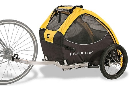 Carrellino per cani Tail Wagon di Burley per viaggiare in bici