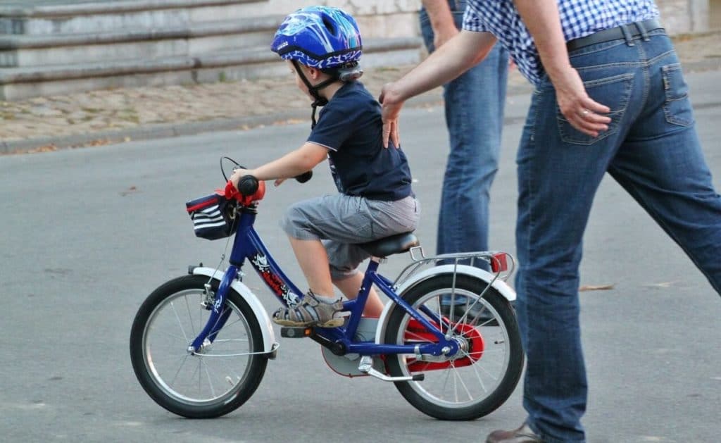 Fahrradfahren Kind