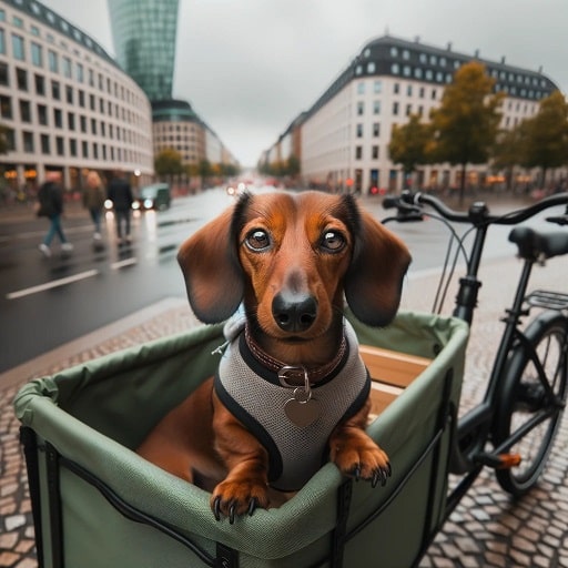 Lastenfahrrad Hund