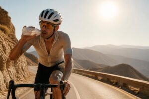 Radfahren in heißen Klimazonen: Training, Flüssigkeitszufuhr und Leistung