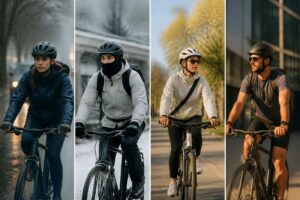 Pendeln mit dem Fahrrad: Die beste Kleidung für jede Jahreszeit